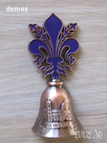 3D Метален магнит-камбанка от Флоренция, Италия-2, снимка 3 - Колекции - 40053211