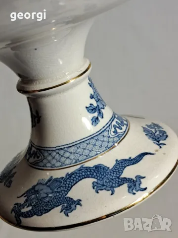 английско порцеланово плато Booths   16/4, снимка 4 - Сервизи - 48685745