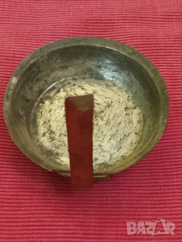 Старо медно, бакърено тиганче. , снимка 2 - Антикварни и старинни предмети - 43734958