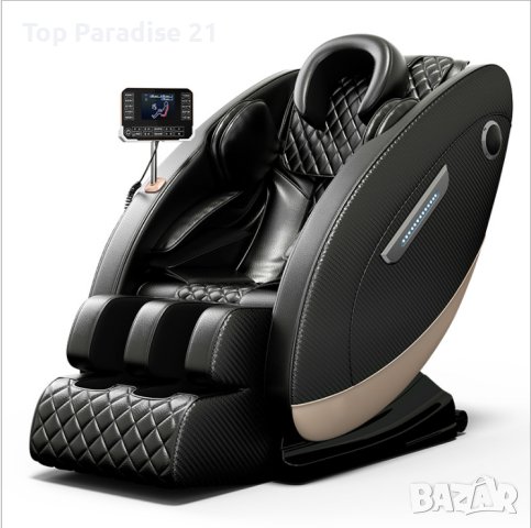 Многофункционален, професионален масажен стол с екран отчитащ всички показатели
