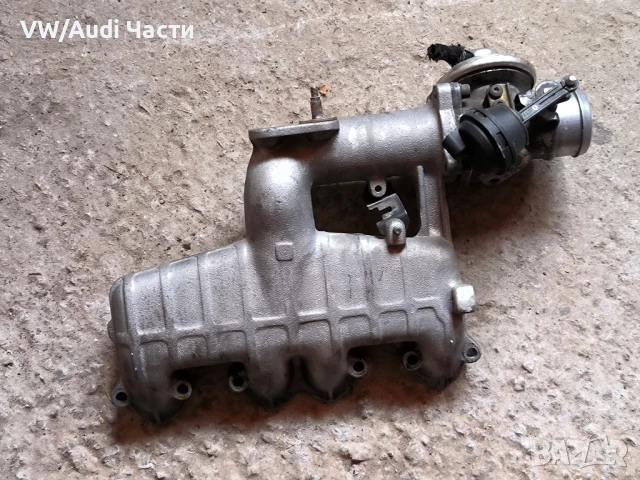 Всмукателен колектор с ЕГР клапан за Голф 4 Ауди А3 Сеат 1.9тди VW Golf 4 Audi A3 Seat Bora 1.9TDI, снимка 2 - Части - 51302139