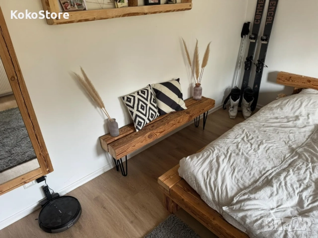 Маса за кафе от старо дърво , снимка 8 - Маси - 52119344