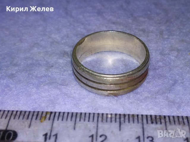 Стар СРЕБЪРЕН СТИЛНО ОРНАМЕНТИРАН ПРЪСТЕН ВИСОКА ПРОБА СРЕБРО Тип ХАЛКА 40117, снимка 10 - Антикварни и старинни предмети - 43226964