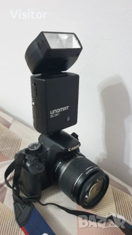 дигитален фотоапарат CANON 450D, снимка 5 - Фотоапарати - 53364182