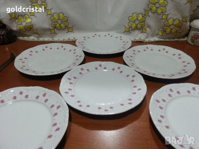 Стар немски порцелан Бавария чинии , снимка 2 - Антикварни и старинни предмети - 43245178