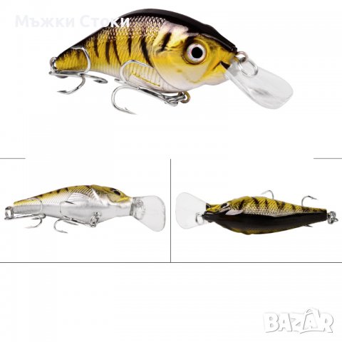 Плаващи Воблери / Воблер модели от №116 до №125, изкуствена примамка, фалшива стръв, снимка 11 - Такъми - 39234917