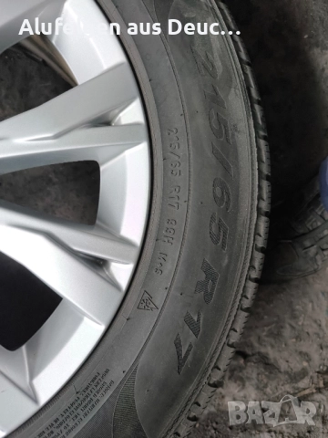 Зимни гуми 215 65 17, снимка 4 - Гуми и джанти - 52336210
