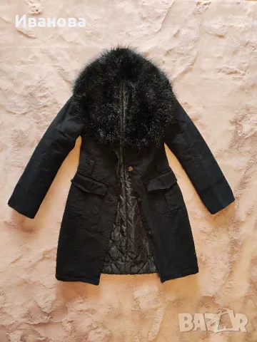 Палтенце ХС размер ,с пух (колана липсва)