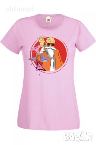 Дамска тениска Dragon Ball Z Master Roshi 03,Анимация,игра,Празник,Повод., снимка 10 - Тениски - 37945803