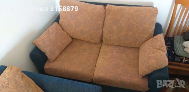 Продавам мебели втора употреба, дивани, фотьойл, хол. маса        , снимка 3 - Дивани и мека мебел - 42991799