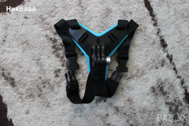 Стойка за каска chin mount за екшън камери, снимка 2 - Чанти, стативи, аксесоари - 33931464