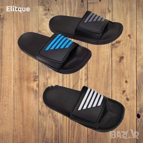 Мъжки джапанки с широка лента отпред, снимка 4 - Мъжки чехли - 52879816