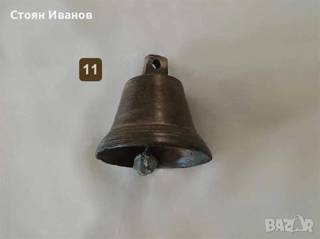 Старинни Чанове Звънци и Хлопки Звънец - част първа, снимка 11 - Антикварни и старинни предмети - 51675077