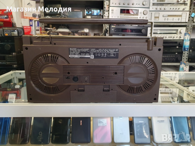 Радиокасетофон SHARP GF-4343 Работи перфектно на ридио и касета. В отлично техническо и визуално със, снимка 15 - Радиокасетофони, транзистори - 35875316