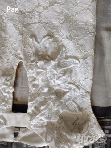 Дълга бяла рокля Access Fashion, снимка 3 - Рокли - 50741794