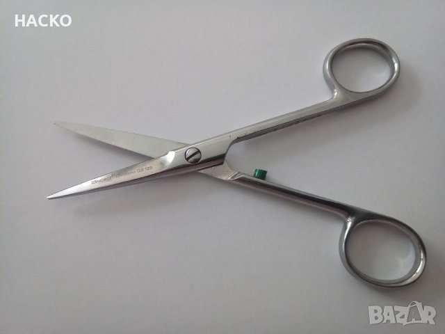 ПРОМО ЦЕНА Фризьорски ножици за подстригване TONDEO SOLINGEN chirofom GS125, снимка 2 - Фризьорски принадлежности - 43725117