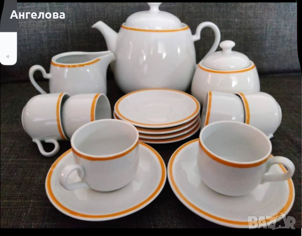 Нов порцеланов сервиз за кафе на "Китка" Нови Пазар, снимка 1