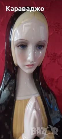 Порцеланова Мадона, снимка 6 - Статуетки - 49617975