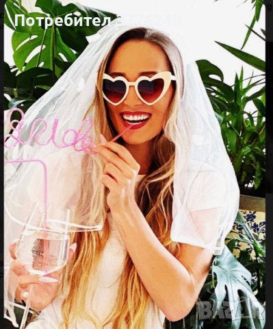 Очила за моминско парти или сватба , снимка 9 - Сватбени аксесоари - 44077090