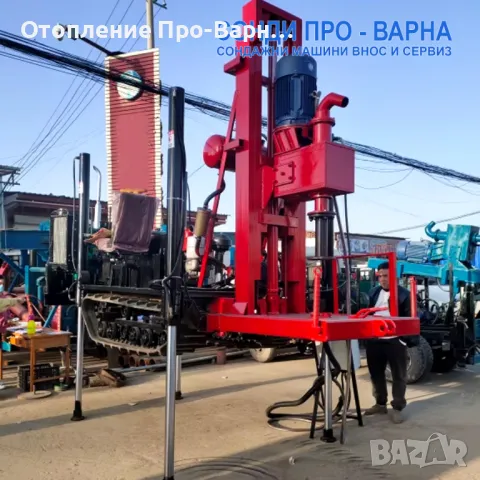 Нова Професионална Самоходна Сондажна машина Track-200CN(Neg.) до 200 метра /сонда за кладенци/, снимка 4 - Други машини и части - 47863964