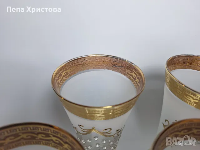 Комплект от 6 броя чаши за вода, снимка 6 - Чаши - 49226636