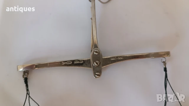 Стара малка везна с теглилки - Сделано в СССР , снимка 4 - Антикварни и старинни предмети - 50987650