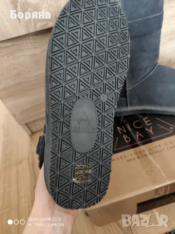 Nice Bay нови ботуши агнешка кожа 38 номер ugly boots, снимка 7 - Дамски ботуши - 47315555