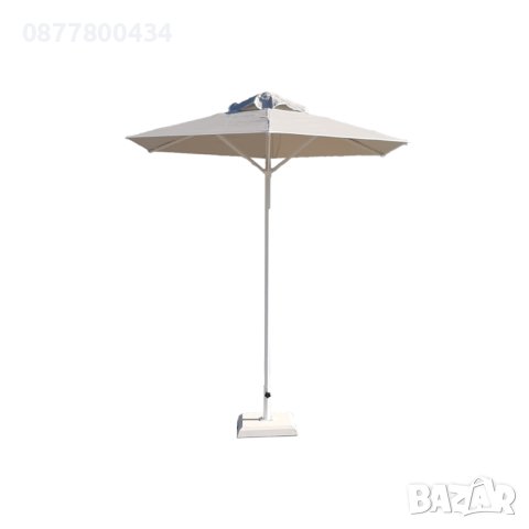 Професионални алуминиеви чадъри по поръчка с гаранция-от Ø2 м. до 6/6м.За плаж,заведение,басейн, снимка 12 - Градински мебели, декорация  - 43835878