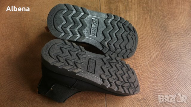 KAVAT Nymölla XC Black Kids Leather Shoes Размер EUR 30 детски боти с вълна естествена кожа 194-13-S, снимка 13 - Детски боти и ботуши - 43089989