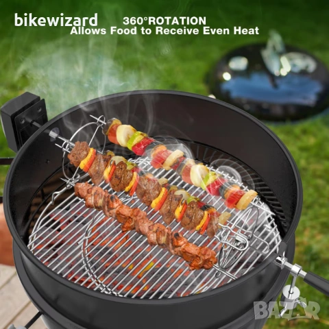 Комплект за шишчета от неръждаема стомана НОВО, снимка 4 - Барбекюта - 53251726