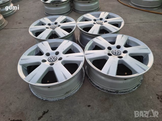 4бр 16ски мджанти за VW 5х112мм M227, снимка 3 - Гуми и джанти - 39698116