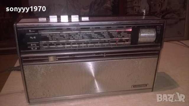 GRUNDIG CITY BOY 1000-РЕТРО КОЛЕКЦИЯ-ВНОС ХОЛАНДИЯ, снимка 5 - Радиокасетофони, транзистори - 27880110