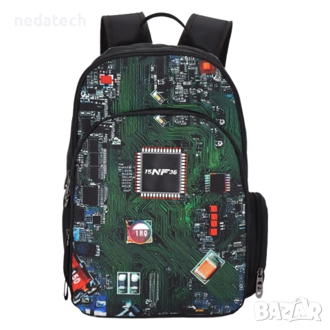 Ученическа раница Micrichip 15NF36, 30.5x15x46см.