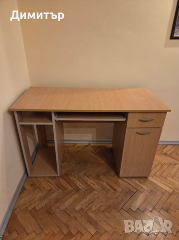 Бюро с чекмедже и шкаф: 120.5х73х63