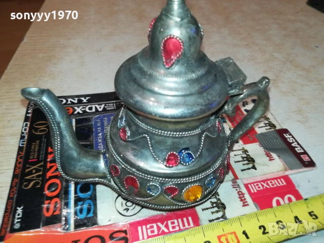 КРАСИВ ЧАЙНИК ОТ ФРАНЦИЯ 0710252025, снимка 9 - Антикварни и старинни предмети - 51979513