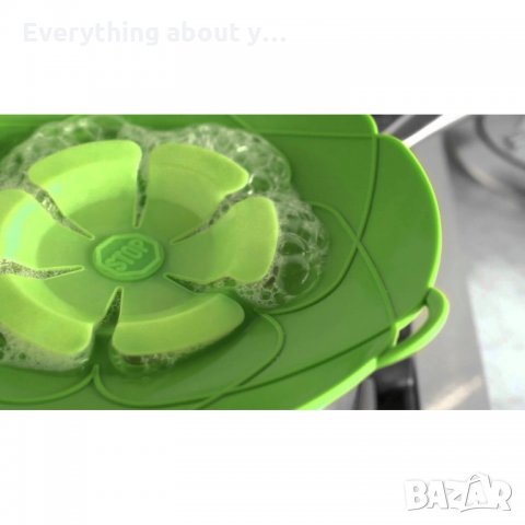 Силиконов универсален капак против кипване за тенджери Spill stopper lid, снимка 4 - Прибори за хранене, готвене и сервиране - 32894555
