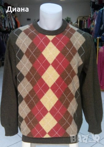 Мъжки пуловери от естествени материи-мерино,ламска вълна