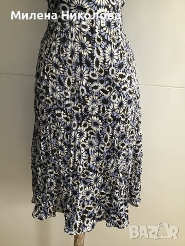 Пъстра рокля, снимка 5 - Рокли - 37054410