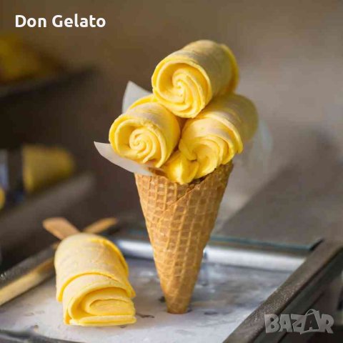 Суха смес за Тайландски сладолед МАНГО* Сладолед на прах МАНГО* (1300г / 4-5 L Мляко), снимка 2 - Други - 34036483