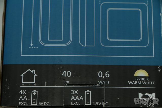 Led лампа с радио управление, 40 lm, нова, холандска, внос от Германия, снимка 3 - Лед осветление - 27122521