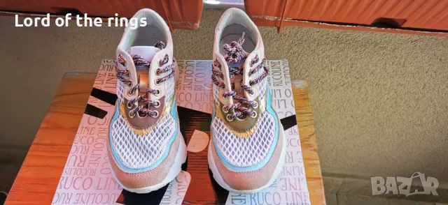 Оригинални маркови дамски сникърси / маратонки RUCOLINE - 35 номер, снимка 3 - Маратонки - 49867909