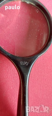 Стара бакелитова Внос Германия лупа Промо , снимка 3 - Филателия - 38964534