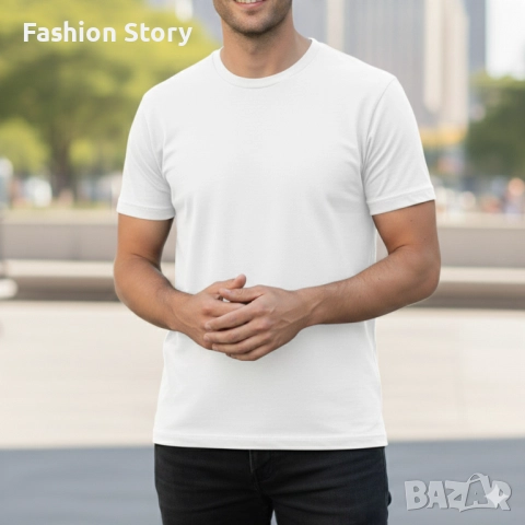 Мъжки тениски от 100% памук – 8 различни цвята