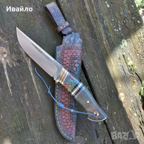 Нож ръчна изработка, снимка 14 - Ножове - 53400551