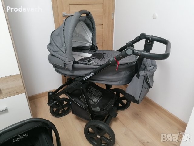 Бебешка количка 3в1 Lupo Comfort на Baby design + столче за кола, снимка 8 - Детски колички - 43690514