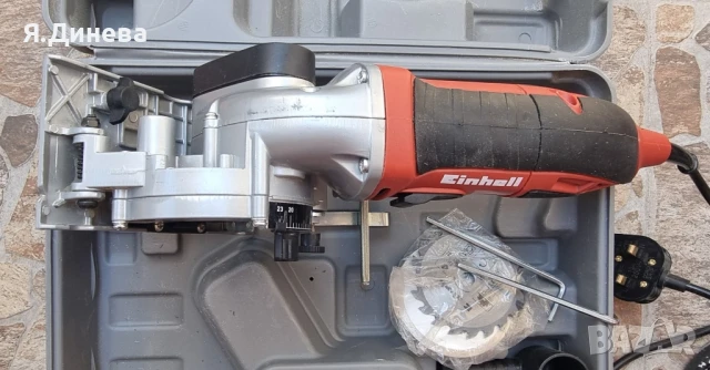 Мини ръчен цирколяр Einhell , снимка 2 - Други инструменти - 50983384
