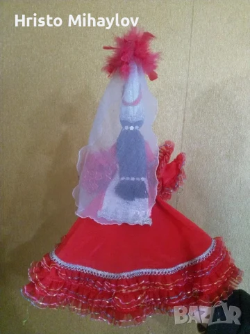 Сувенирна казахстанска национална кукла, снимка 3 - Декорация за дома - 51368977