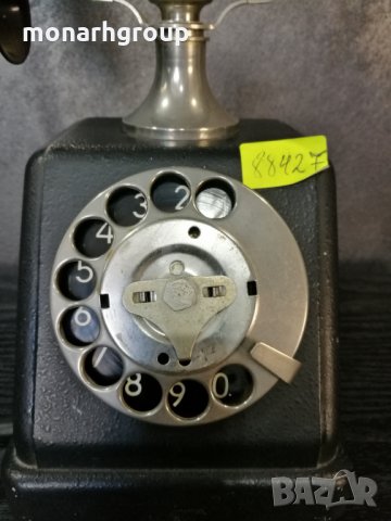Телефон Antique Fernmeldewerk Nordhausen, снимка 2 - Антикварни и старинни предмети - 26644814