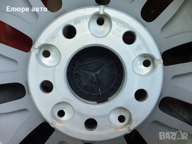 Джанти Мерцедес 5х112x6J16 EТ36, снимка 11 - Гуми и джанти - 50201001