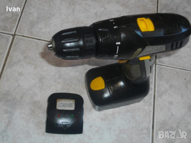14,4V-Li-ion-CMI-Литий-Йон-Немски-Винтоверт-Дрелка-Отличен-14,4 Волта, снимка 10 - Винтоверти - 33403890